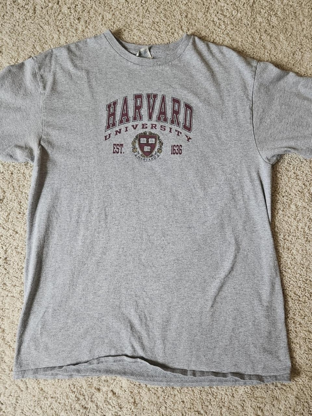 Gray Harvard T-Shirt